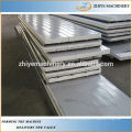 Coloured Steel EPS e Rockwool Sandwich Panels Rolling formando máquinas